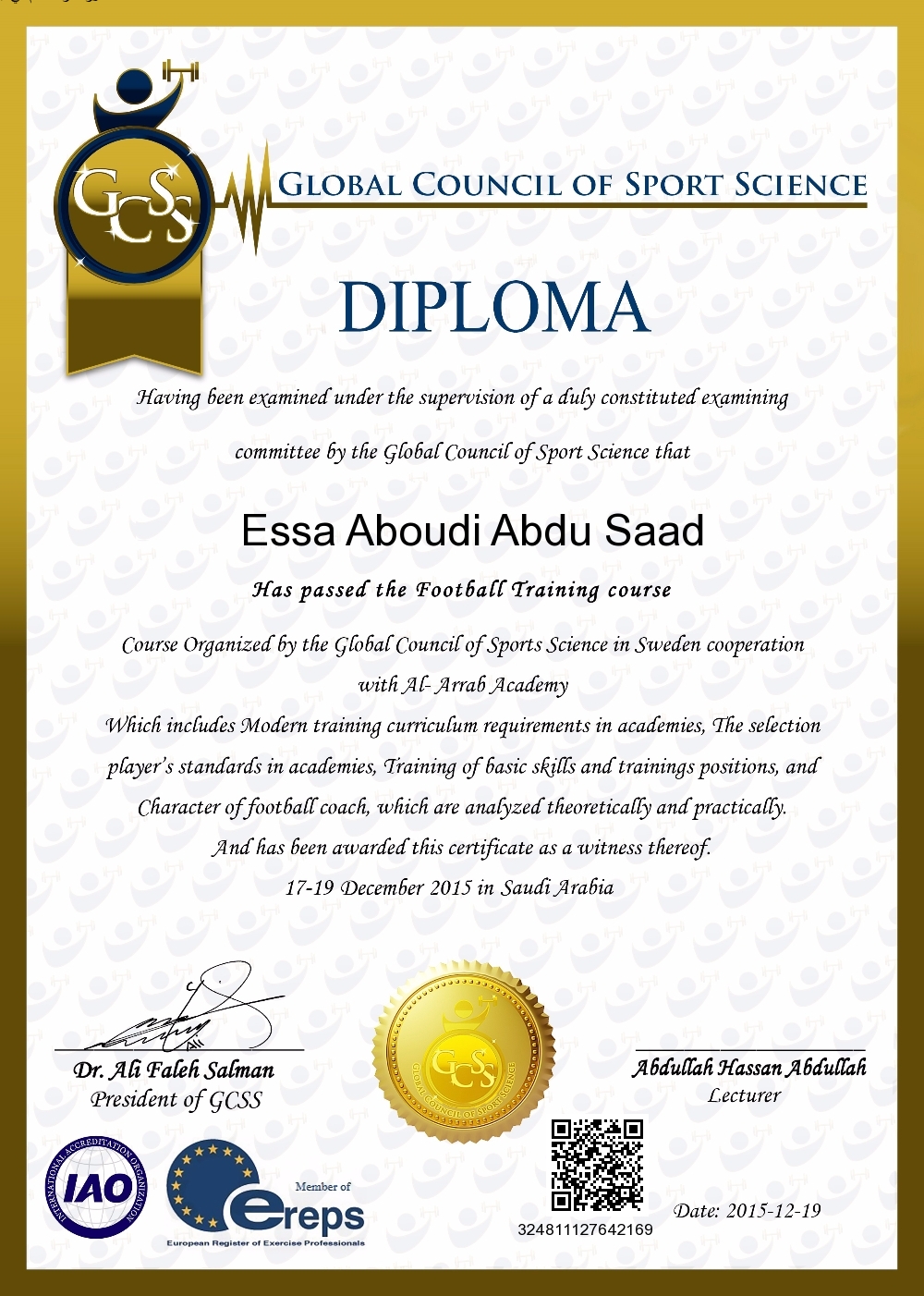 Essa Aboudi Abdu Saad